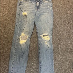 Old Navy OG Straight Distressed Women's Jeans
